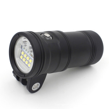 LED indicador de encendido luz de buceo submarino de 150m para Foto / Video